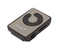 Lettore musicale portatile, piccolo lettore audio indossabile con supporto per scheda di memoria, lettore MP3 con clip, design con clip posteriore