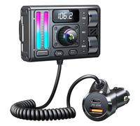 Lettore Musicale Wireless Trasmettitore FM per Auto con Tecnologia Clear Sound