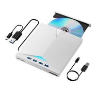 Lettore ottico esterno DVD RW 7 in 1, masterizzatore CD, lettore USB 3.0 Type-c, unità ottica esterna for PC, laptop, desktop