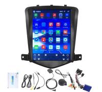 Lettore per Auto, Autoradio con Touch Screen da 9,7 Pollici Bluetooth Vivavoce per Lettore Multimediale HD Telecamera di Backup Navigazione GPS di Ricambio per Chevrolet Cruze J300 2008-2014