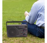 Lettore radio portatile AM per interni, stile vintage, versatile, regalo