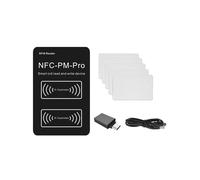 Lettore RFID Chip PM PRO Decoder+5XCUID Card NFC Key Copier 13,56 Mhz 125 KHz Badge Write Token ID IC Tag Clone