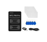 Lettore RFID Chip PM PRO Decoder+5XUID Card+5XCUID Portachiavi NFC Key Copier 13.56Mhz 125Khz Badge Write Token Clone