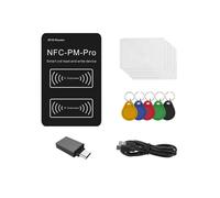 Lettore RFID Chip PM PRO Decoder+5XUID Portachiavi+5XCUID Card NFC Key Copier 13.56Mhz 125Khz Badge Write Token Clone