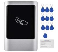 Lettore RFID Esterno, Controllo Accessi con Touch Screen, Sensore 26 Impermeabile IP65 - di Sicurezza per Porte, Gestione Utenti Fino a 15000, Antifurto e Pulsante Uscita (ID)