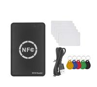 Lettore/scrittore di chip intelligenti RFID NFC + 5XCUID Card + portachiavi UID RFID Duplicatore Tag Copia Clone ID IC Chiave Badge Copiatrice