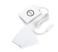 Lettore Scrittori IC Card NFC ACR122U, Lettore/Scrittore RFID senza contatto per Smart Card con SDK e 5 Schede incluse, per Applicazioni di Sicurezza e Accesso