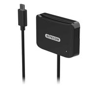 Lettore smart card Sitecom MD 1002 USB C ID Card Reader Nero