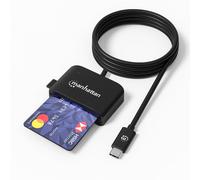 Manhattan Lettore di Smart Card USB-C™ con Slot per MicroSD