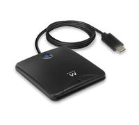 Lettore Smartcard Ewent EW1055 - Esterno USB 3.2 Gen 1 (3.1 Gen 1) - Nero