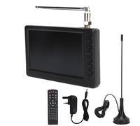 Lettore TV digitale ATSC, televisore digitale portatile con schermo da 5 pollici, batteria ricaricabile per un utilizzo prolungato, dotato di radio