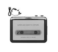 Lettore USB Walkman per la conservazione del suono analogico, conversione di cassette in MP3 con tecnologia di digitalizzazione in tempo reale,