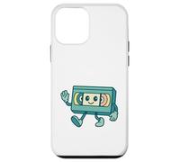 Lettore VCR Vintage Stile Retro Cassette Custodia per iPhone 12 mini