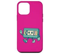 Lettore VCR Vintage Stile Retro Cassette Custodia per iPhone 12 mini