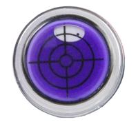Lettore verde da golf con livella rotonda con visualizzazione precisa dei | Clip magnetica per cappello da golf, adatta per il fissaggio a cappelli da golf, cravatte e vestiti