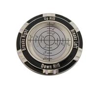 Lettore Verde Golf - Livellatore Leggero con indicatore di Pendenza Portatile a Due Vie | Pennarello Rotondo con Funzione Bolla Leggera e Allenatore di precisione per Uomini e Donne Golfisti