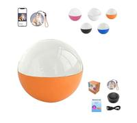 Lettore video a sfera di cristallo da 2,7 pollici, display elettronico personalizzato, display digitale a sfera, caricabile video e foto, regalo fai da te per anniversario, compleanno (versione mobile