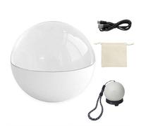 Lettore video a sfera di cristallo, lampada di memoria a sfera con display digitale 3D personalizzato, sfera di cristallo elettronica, lettore digitale portatile per foto e video per la decorazione