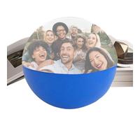 Lettore video Crystal Ball - di memoria personalizzata | con display digitale | Schermo da 2,7 pollici, ricordo luminoso, caricamento di foto e video, per anniversari, regalo di nozze pers
