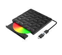 Lettore video, Lettore DVD esterno USB 3.0 Type-c CD DVD Unità disco portatile Lettore masterizzatore CD for PC desktop portatile