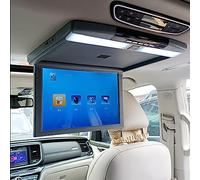Lettore video per auto 1080p, monitor HD da 17,3 pollici per auto, supporta ingresso FM/IR/USB/SD/HDMI, design ultra sottile (senza unità DVD)