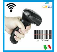 LETTORE WIRELESS CODICE A BARRE BARCODE PISTOLA SCANNER CODICE LASER BAR CODE