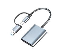 Lettore XQD per dispositivi multipli USB tipo C e porta A per laptop desktop ottimizzato per schede di memoria ad alta capacità Lettore di schede di trasferimento dati ad alta velocità