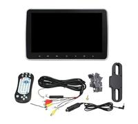 Lettori Video For Auto Da 10,1 Pollici Lettore DVD MP5 Portatile Schermo LCD HDMI Poggiatesta Pulsante Touch Display Sedile Posteriore Facile Da Installare Per I Viaggi(2 DVD Player Monitor)