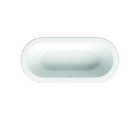LettoStarlet ovale 150 x 80 x 42 cm, 2700-000, colore: bianco lucido