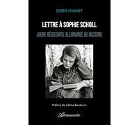 Lettre à Sophie Scholl