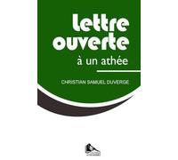 lettre ouverte à un athée
