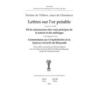 Lettres sur l'or potable suivies du traité De la connaissance des vrais principe