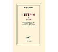 Lettres: Tome 1, 1929-1940