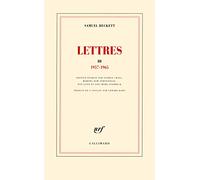 Lettres: Tome 3, 1957-1965
