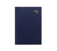 Letts 2024 Standard A5 Day to Page Diary (Blue)