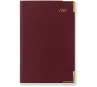 Letts 2026 Connoisseur Settimana per Vedere Mini Tasca Agenda Domenica Inglese