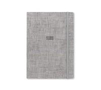 Letts Edge - Agenda settimanale 18 mesi, formato A5, con note, 2023/2024, colore: grigio