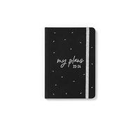 Letts Joy - Agenda scolastica 2023/2024, formato A6, colore: nero