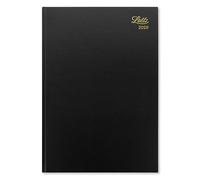 Letts of London Agenda 2026 formato A4, visualizzazione settimanale, colore nero, 26-T31ZBK