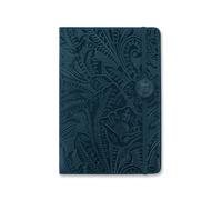 Letts of London - Agenda 2026, visualizzazione settimanale, formato A5, decorazione in stile barocco, colore blu (Navy) 26-080618