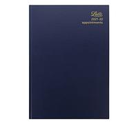 Letts of London Agenda accademica 2021-2022, formato A4, un giorno per pagina con appuntamenti, colore: blu