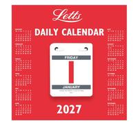 Letts of London Calendario 2027 giornaliero a strappo 27-TDTC