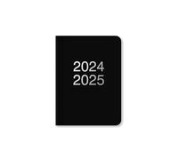 Letts of London Dazzle - Agenda accademica 2024/2025, formato A6, visualizzazione settimanale, colore: nero