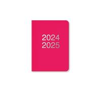 Letts of London Dazzle - Agenda accademica 2024/2025, formato A6, visualizzazione settimanale, colore: rosa