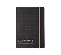 Letts of London Eco Writers Quotes 26-031475 - Agenda accademica 2025/2026, formato A5, visualizzazione settimanale, colore: nero