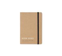Letts of London Eco Writers Quotes - Agenda accademica 2024/2025, formato A6, visualizzazione settimanale, in carta kraft marrone