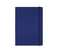 Letts of London Memo - Agenda accademica 2024/2025, formato A5, visualizzazione settimanale, colore: blu