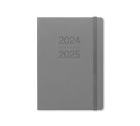 Letts of London Memo - Agenda accademica 2024/2025, formato A5, visualizzazione settimanale, colore: cemento