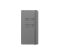 Letts of London Memo Slim - Agenda accademica 2024/2025, visualizzazione settimanale, colore: cemento