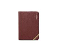 Letts of London Serene - Agenda settimanale 2025, formato A6, colore: Borgogna